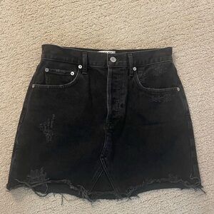 Revolve best seller! Agolde black skirt